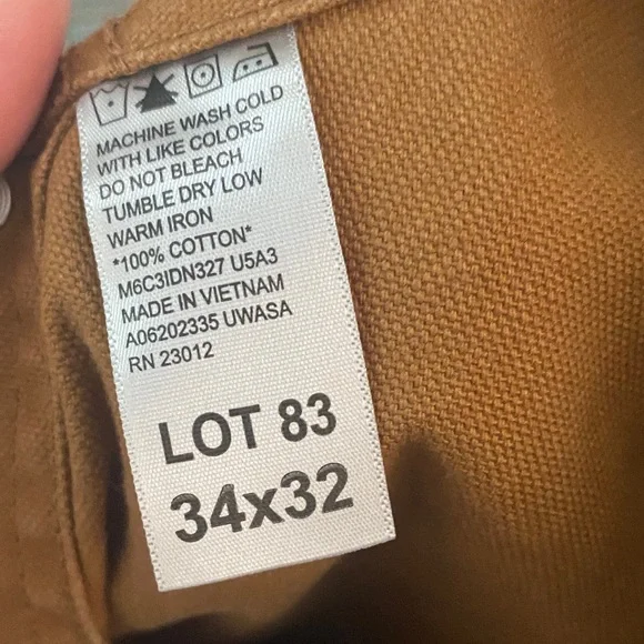 Round House Men's Brown Work Overalls - Picture 5 of 7